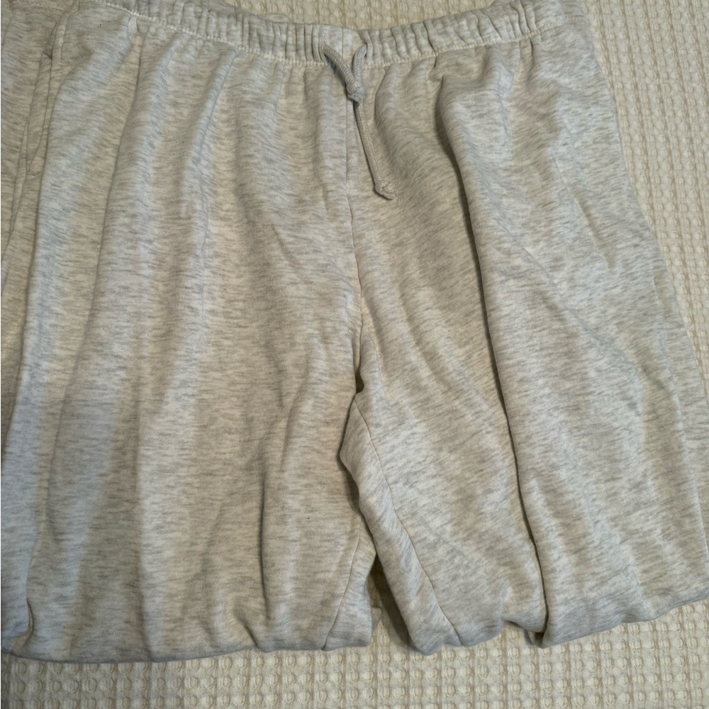 Gray Casual Sweatshorts